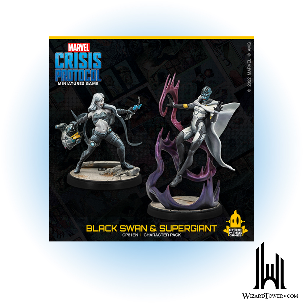 MARVEL CRISIS PROTOCOL BLACK SWAN AND SUPERGIANT